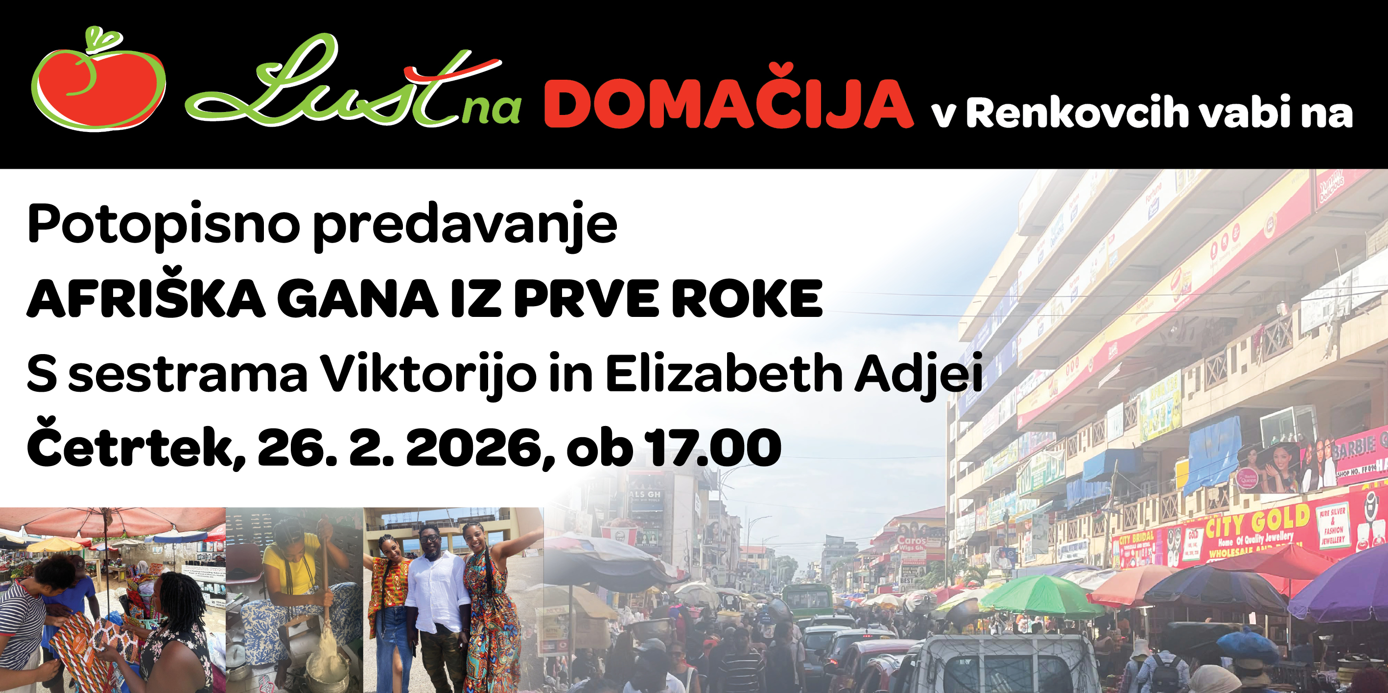 Lustna domačija_Afrika_dogodek FB